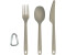 Origin Outdoors Cutlery Set out of titanium 3-pcs