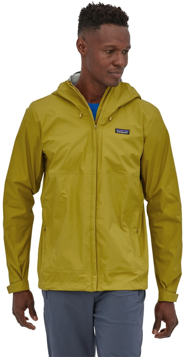 Patagonia torrentshell textile green clearance