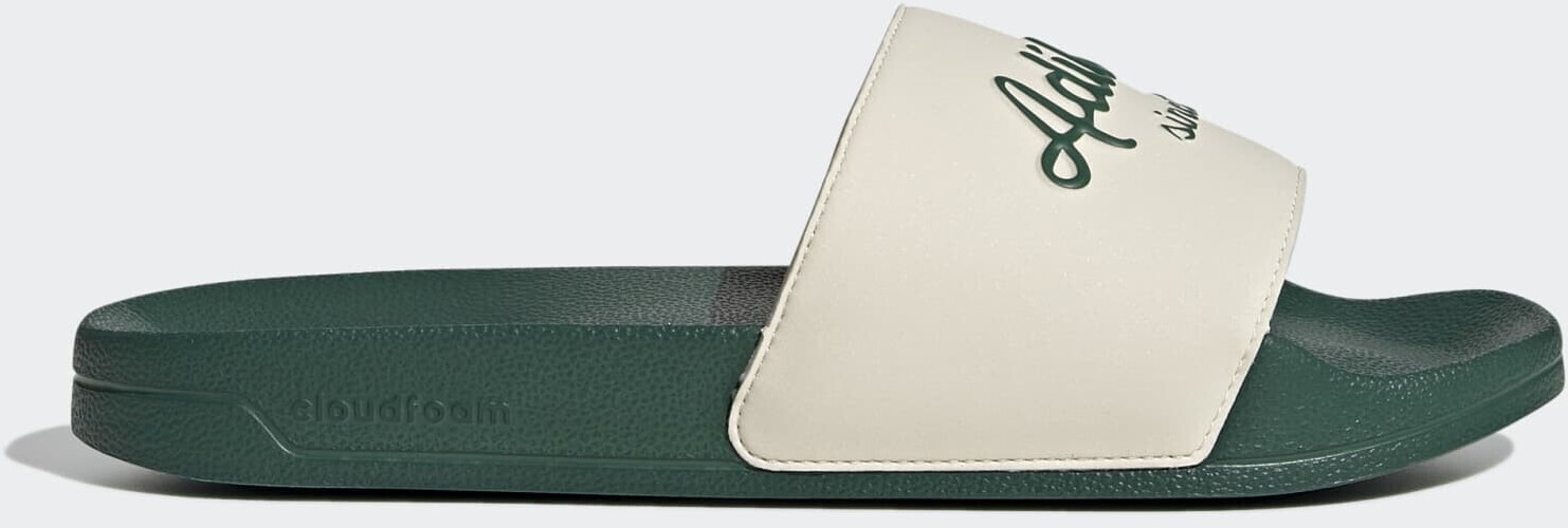 Adidas Adilette Shower GW8749 wonder white collegiate green collegiate green ab 32 95 Preisvergleich bei idealo