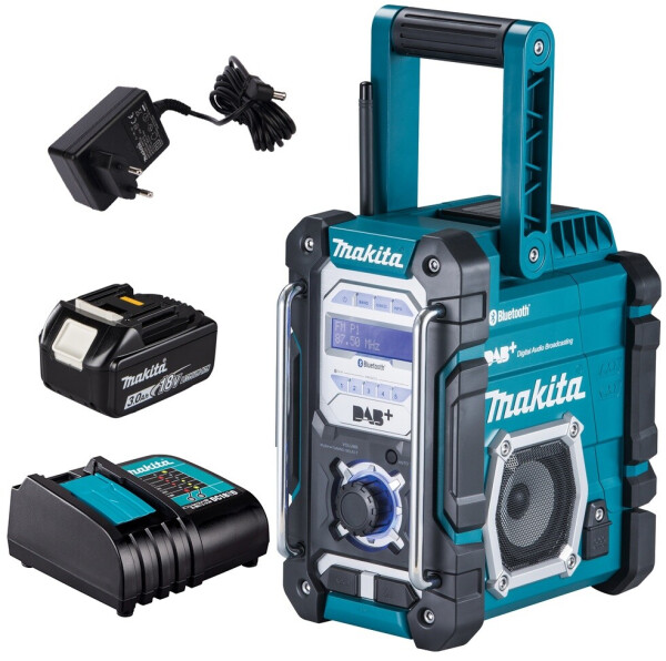 Makita DMR 112 + 1x 3Ah Akku + DC18RC Ladegerät, Bild 4