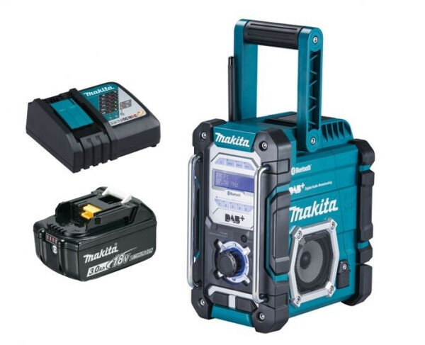 Makita DMR 112 + 1x 3Ah Akku + DC18RC Ladegerät, Bild 5