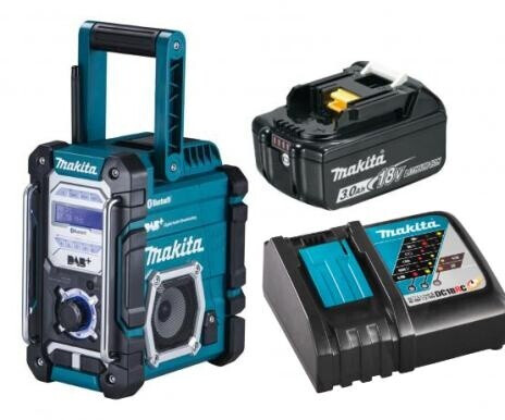Makita DMR 112 + 1x 3Ah Akku + DC18RC Ladegerät, Bild 7
