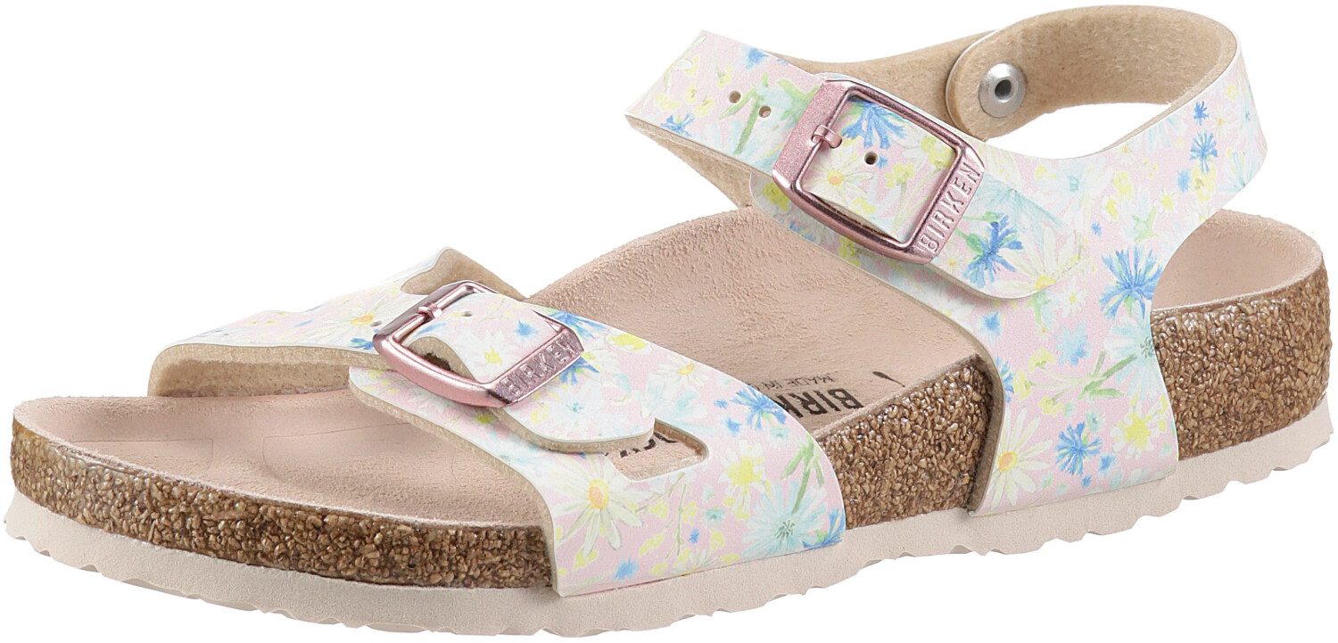 Birkenstock Rio Kids pastel floral narrow ab 31 99 Preisvergleich bei idealo