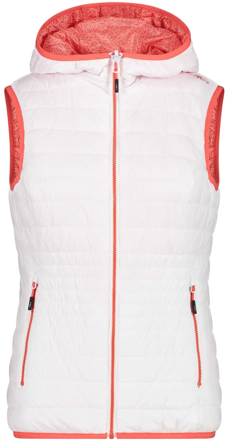 CMP Women's Reversible Lightweight Hooded Vest (32Z5046) white