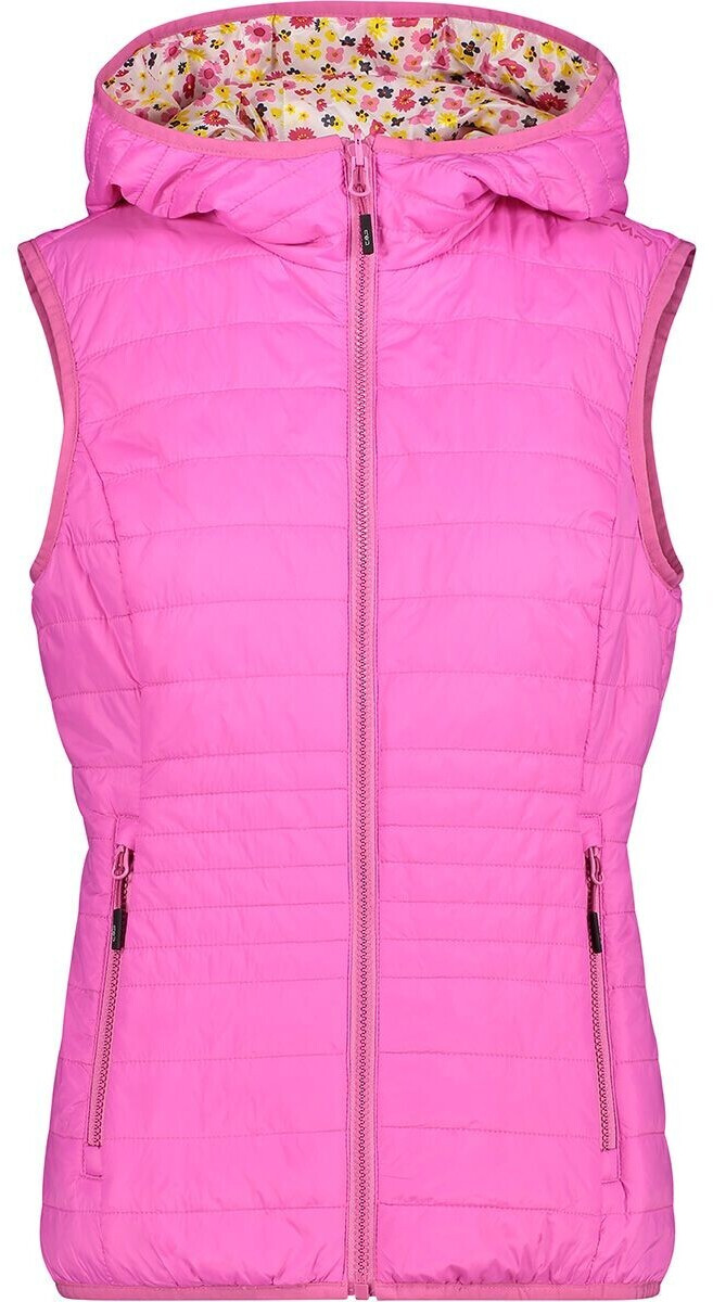 CMP Women's Reversible Lightweight Hooded Vest (32Z5046) mauve
