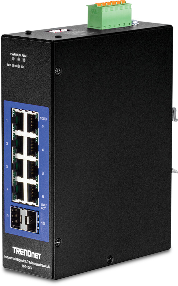 Photos - Switch TRENDnet 10 Port Gigabit   (TI-G102i)