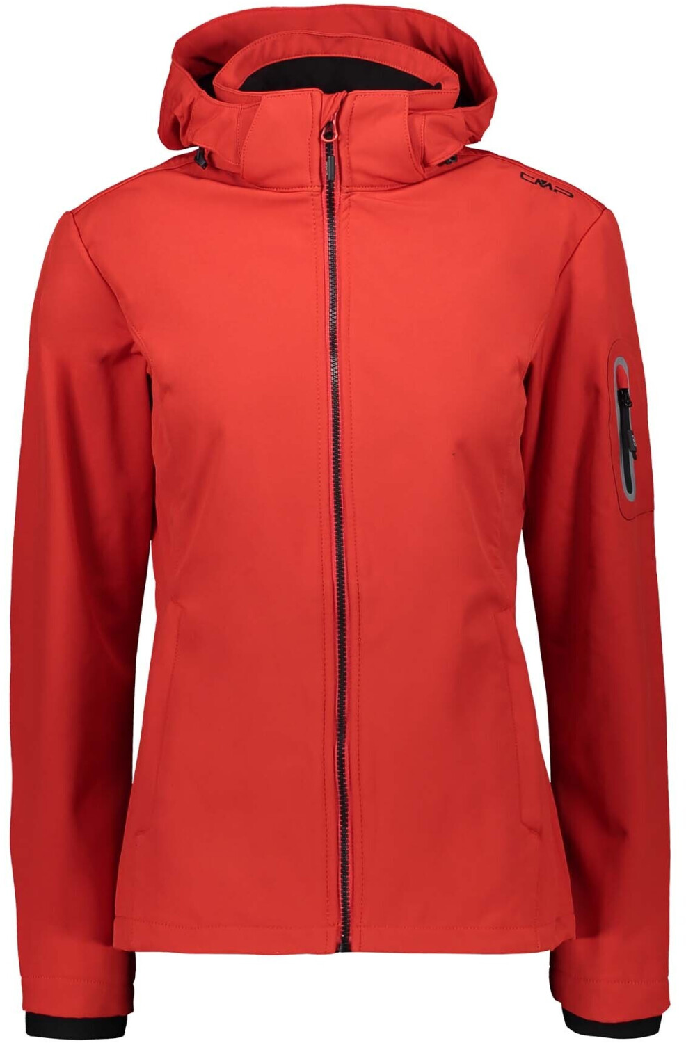 CMP Softshell Jacket Zip Hood Women (39A5006) ferrari black