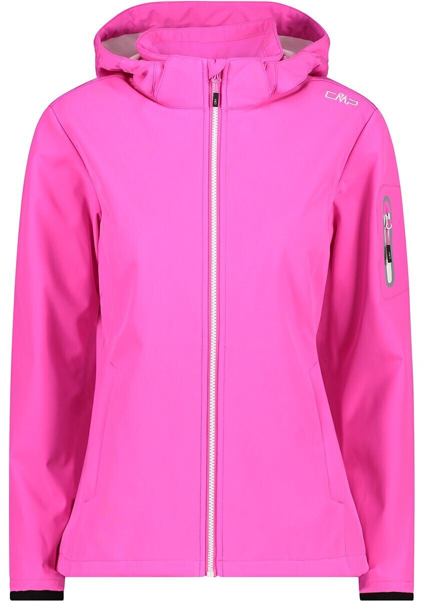 CMP Softshell Jacket Zip Hood Women (39A5006) purple fluo