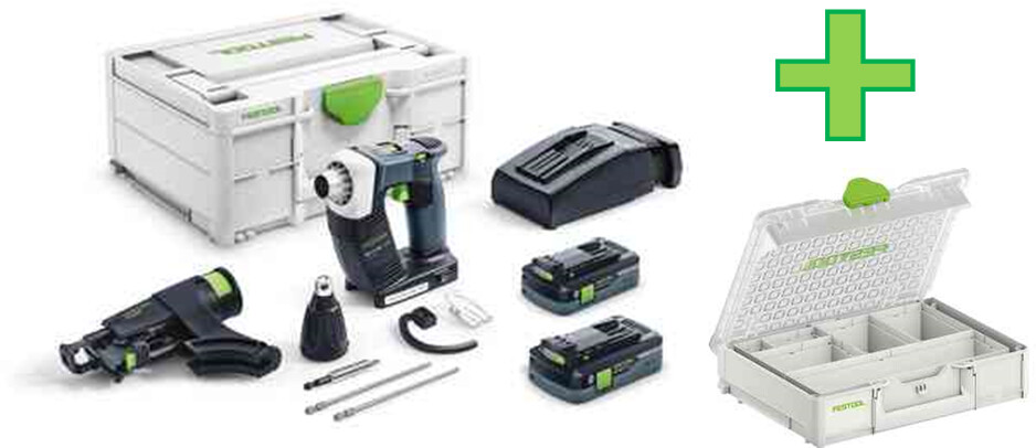 Festool DWC 18-4500 HPC 4,0 I-Plus Organizer Edition