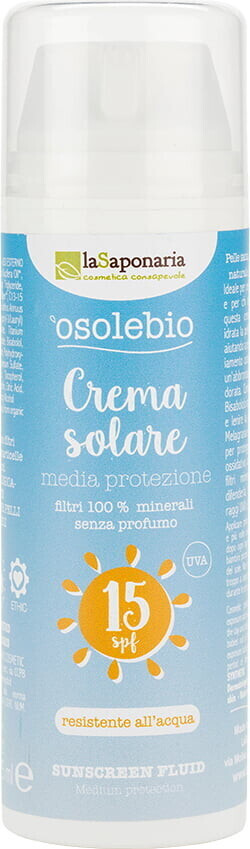 LaSaponaria Osolebio crème solaire SPF15 (125 ml)