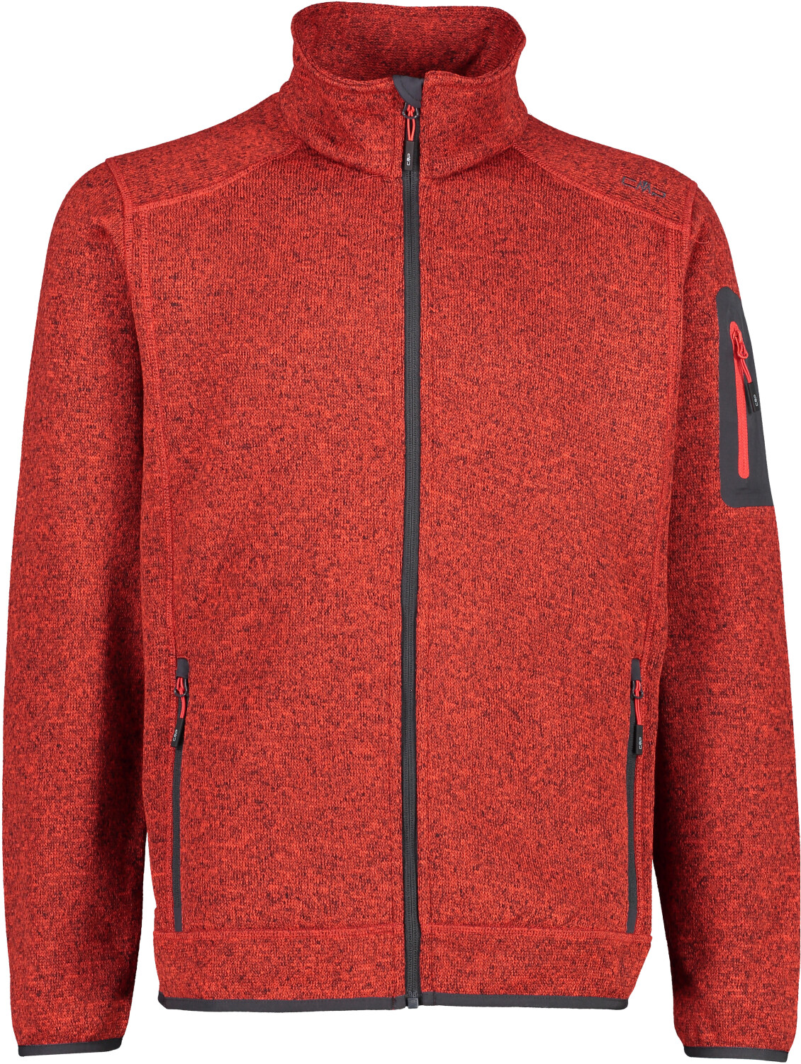 CMP Men Fleece Jacket (3H60747N) fire-anthracite