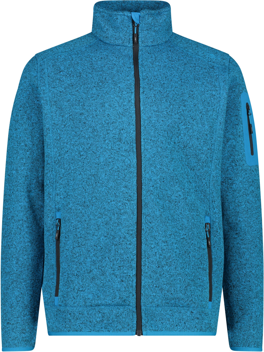 CMP Men Fleece Jacket (3H60747N) danube/nero