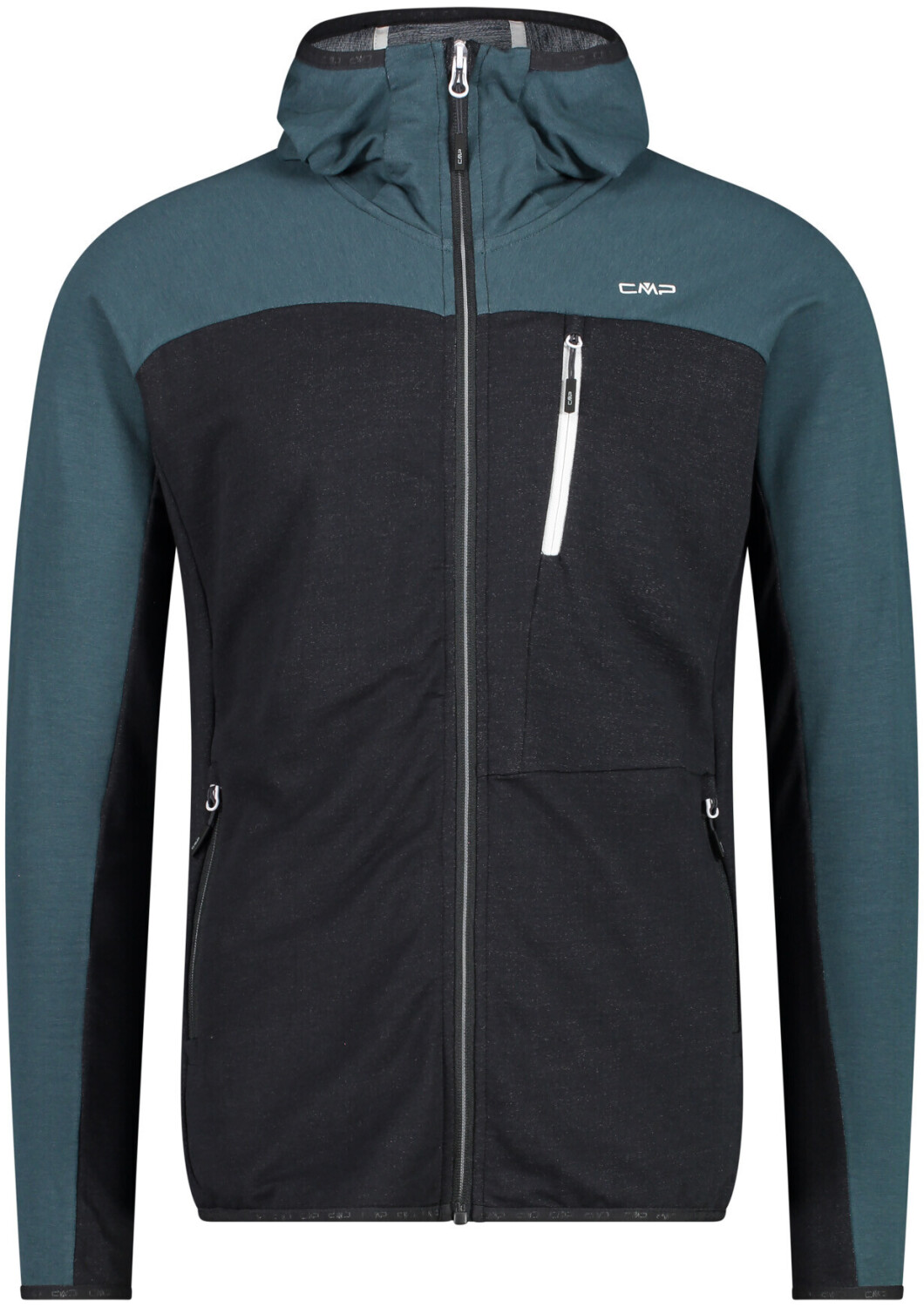 CMP Men's Sweatshirt in Light French Terry (31L6327) anthracite/petrol