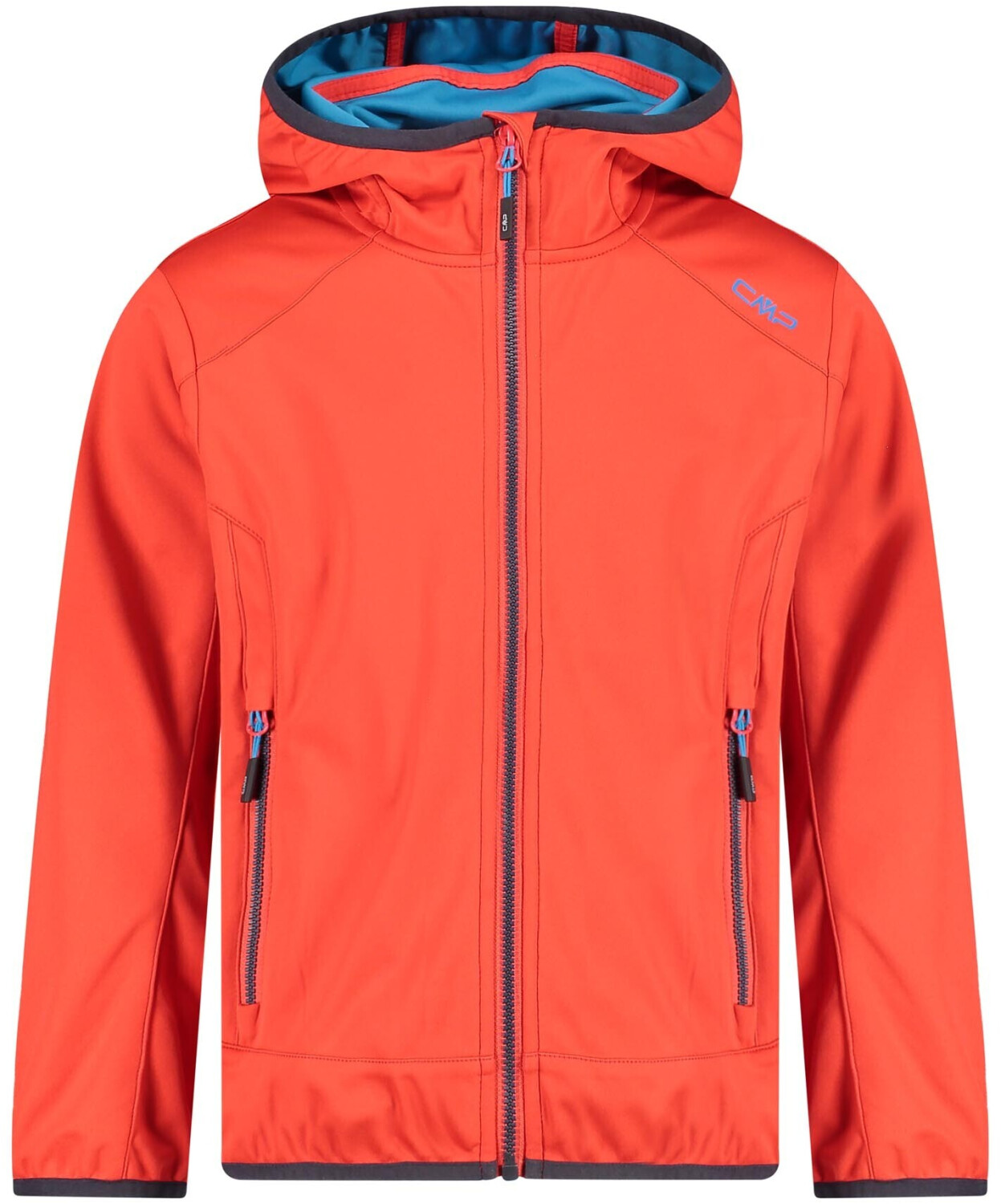 CMP Boys Softshell Jacket (39A5134) fire/danube