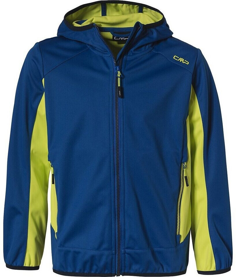 CMP Boys Softshell Jacket (9200367) bluish/acido