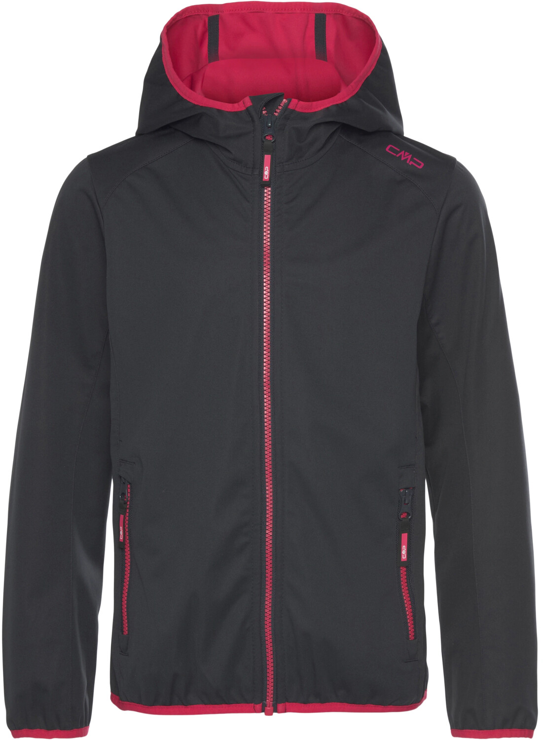 CMP Girls Softshell Jacket (39A5115) antrhacite/fragola