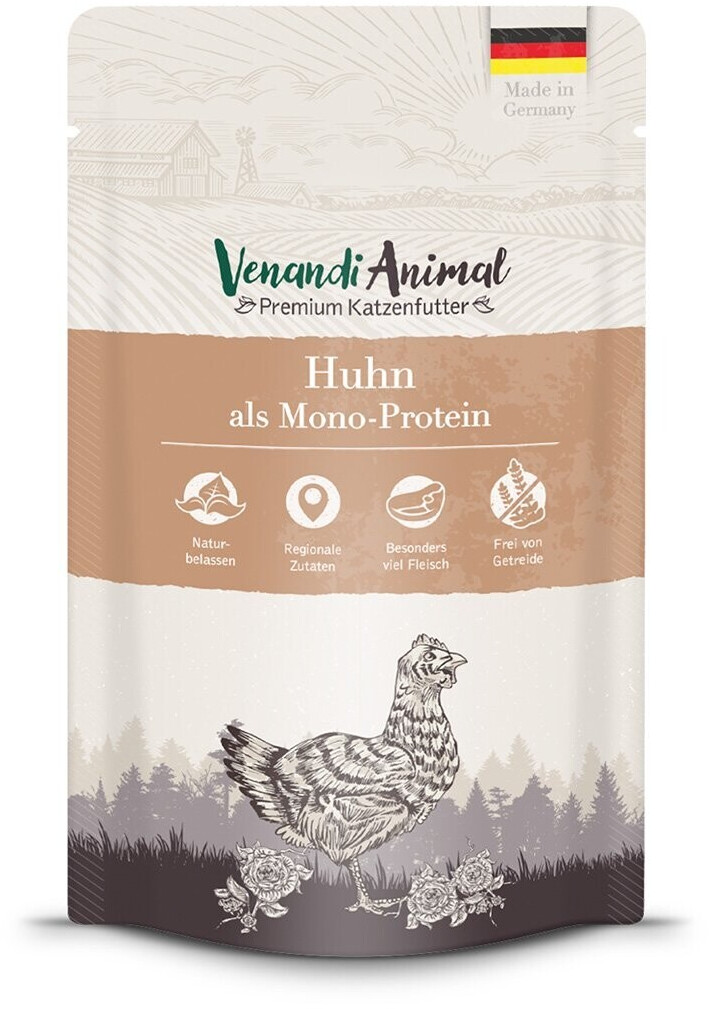 Venandi Animal Cat food with chicken monoprotein canned food