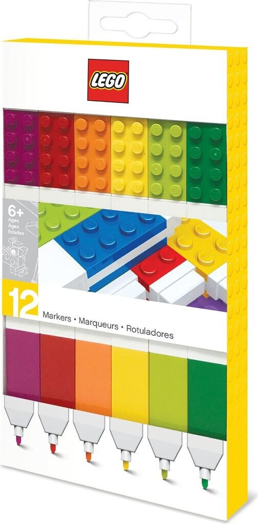 Euromic LEGO STATIONERY Markers (12 pcs.)