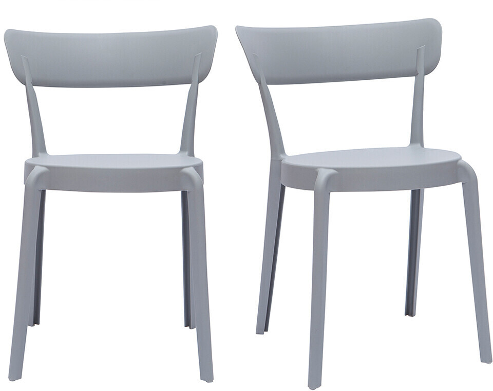 Miliboo Rios (lot de 2) gris