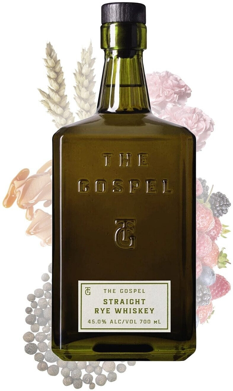 The Gospel Straight Rye 0,7l 45%