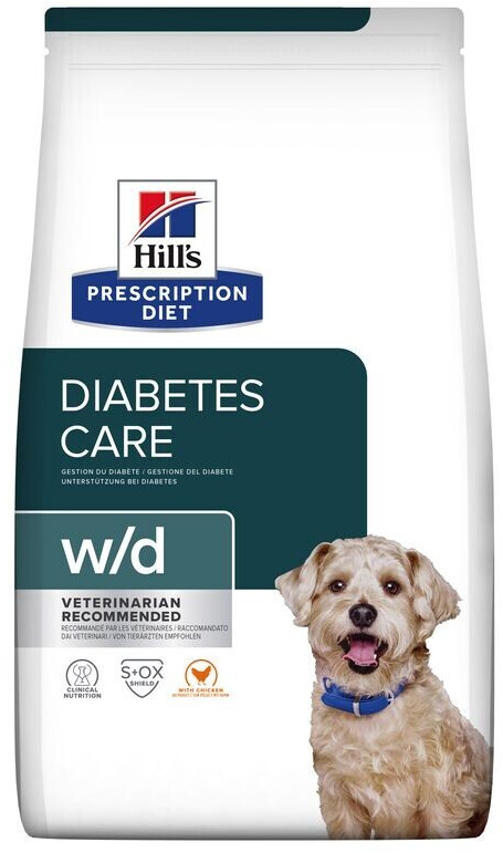 Hill's Prescription Diet Canine Diabetes Care w/d Adult with chicken dry food 10kg