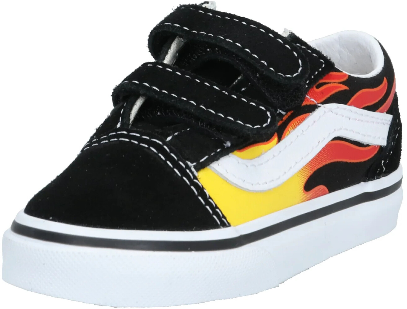 Vans Toddler Old Skool V flames black a 40 00 oggi