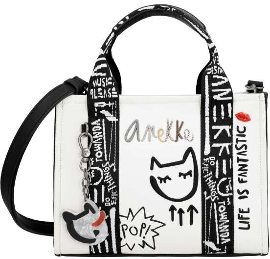 Anekke Bowler Shopper Fun and Music Energy White (34821-168)