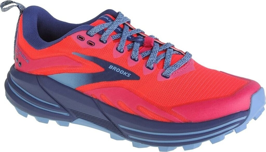 Brooks CASCADIA 16 Women flambe cobalt