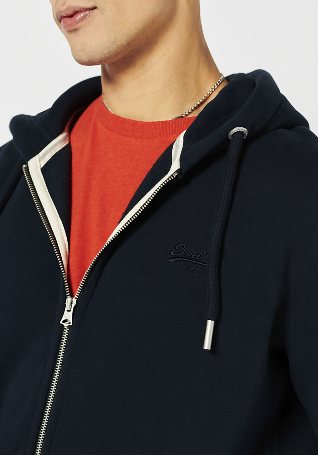 Superdry Vintage Logo Embroided Hoodie (M2011883A) eclipse navy ab 