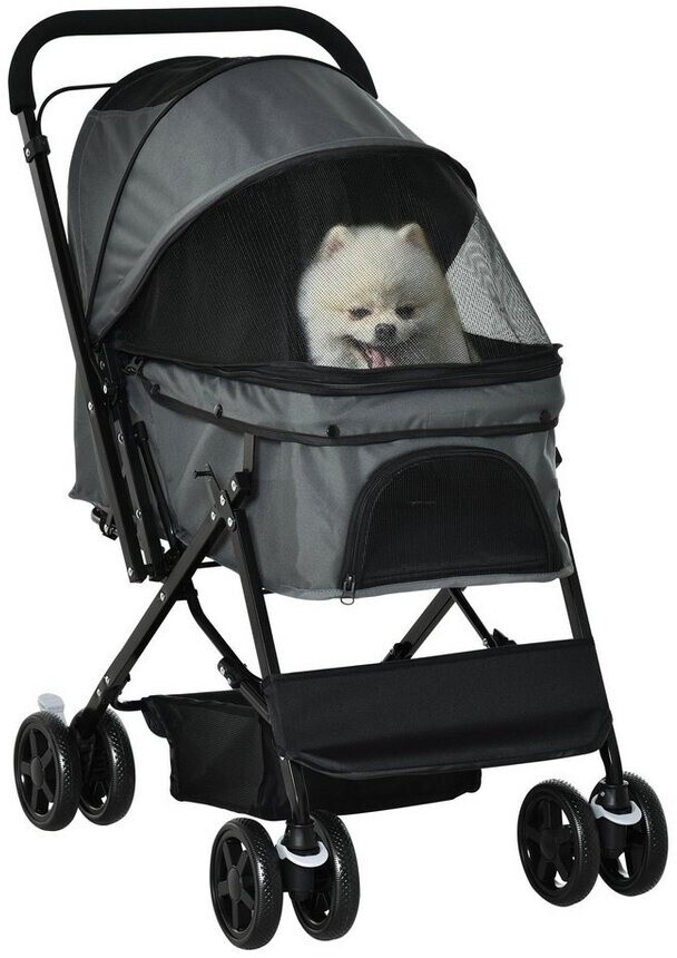 Pawhut Dog buggy Oxford textile 76,5x52x95cm