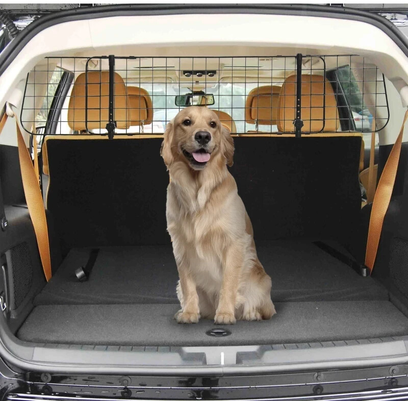 Pawhut Grille de séparation de voiture pour chien 152 x 30 cm Pawhut Grille de séparation de voiture pour chien 152 x 30 cm