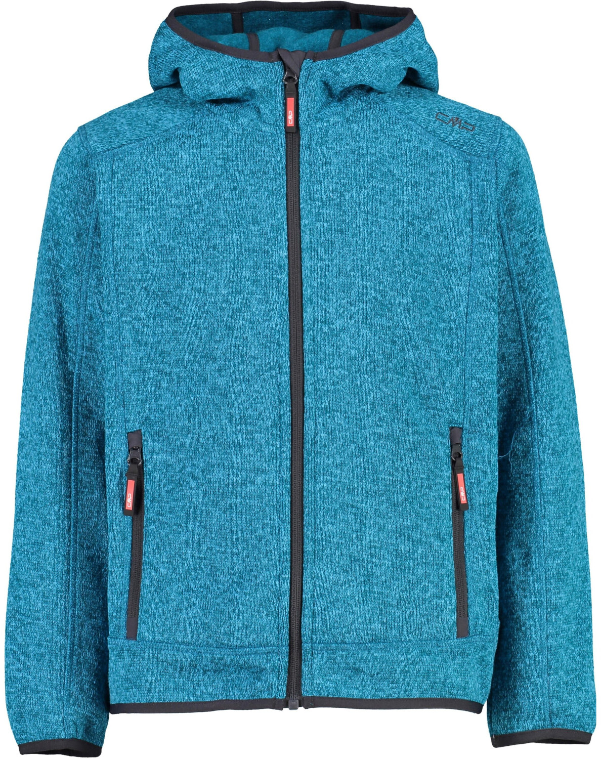 CMP Boy Fleece Jacket Fix Hood (3H60844) deep lake/danube