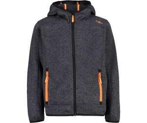 25,99 orange € Hood ab Preisvergleich CMP black/flash (3H60844) | bei Boy Fix Fleece Jacket