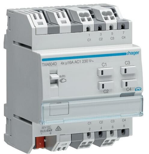 Hager TXA604D
