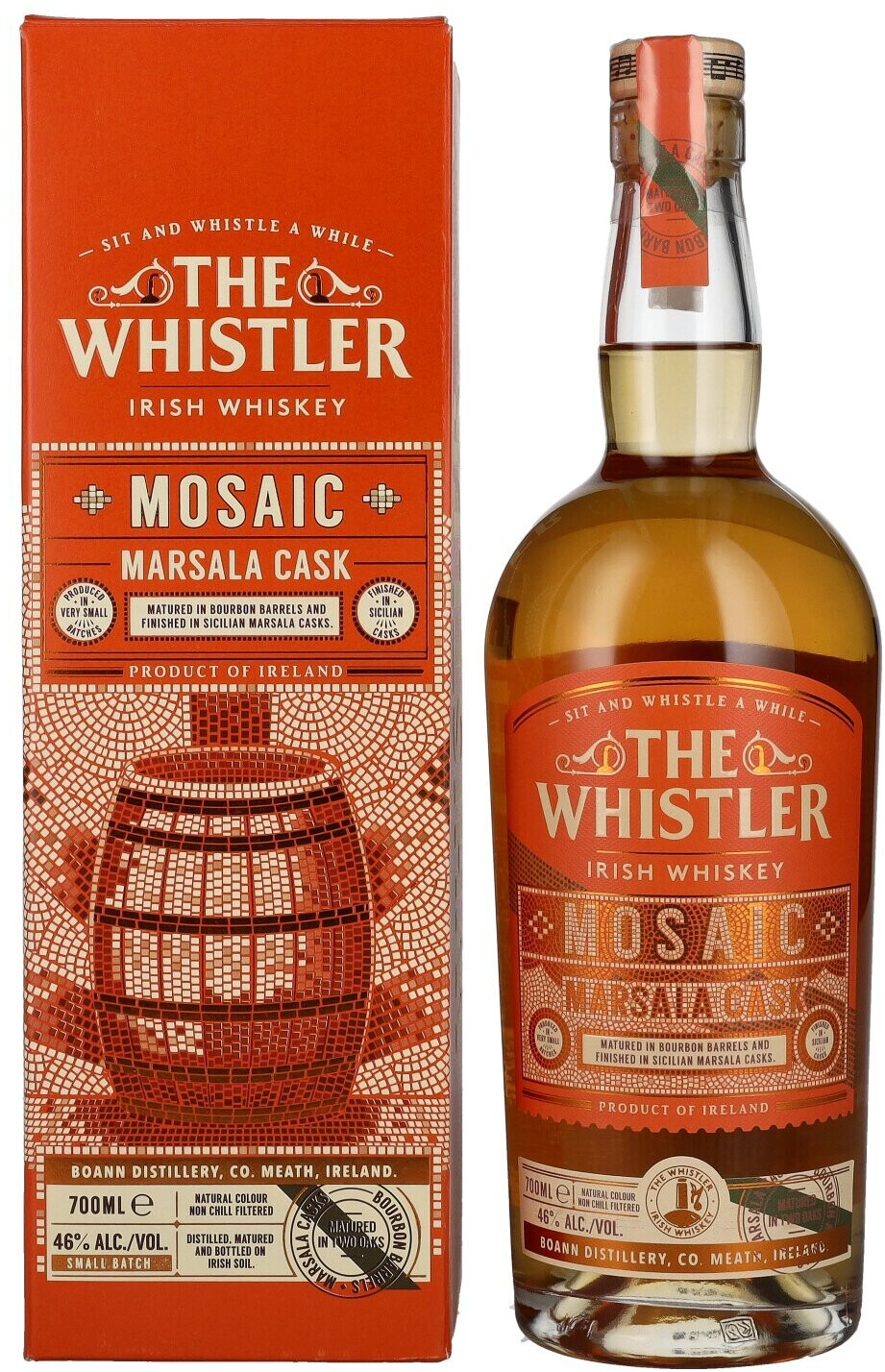 Boann The Whistler Mosaic Marsala Cask 0,7l 46%