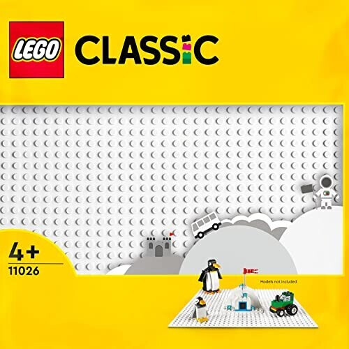 LEGO Classic - La plaque de construction blanche (11026) au meilleur prix  sur