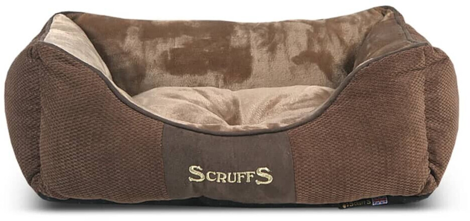 Scruffs Chester Box Dog Bed Chocolate S