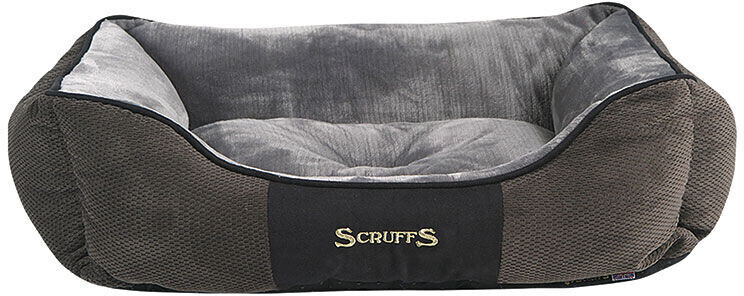 Scruffs Chester Box Dog Bed Graphite XL