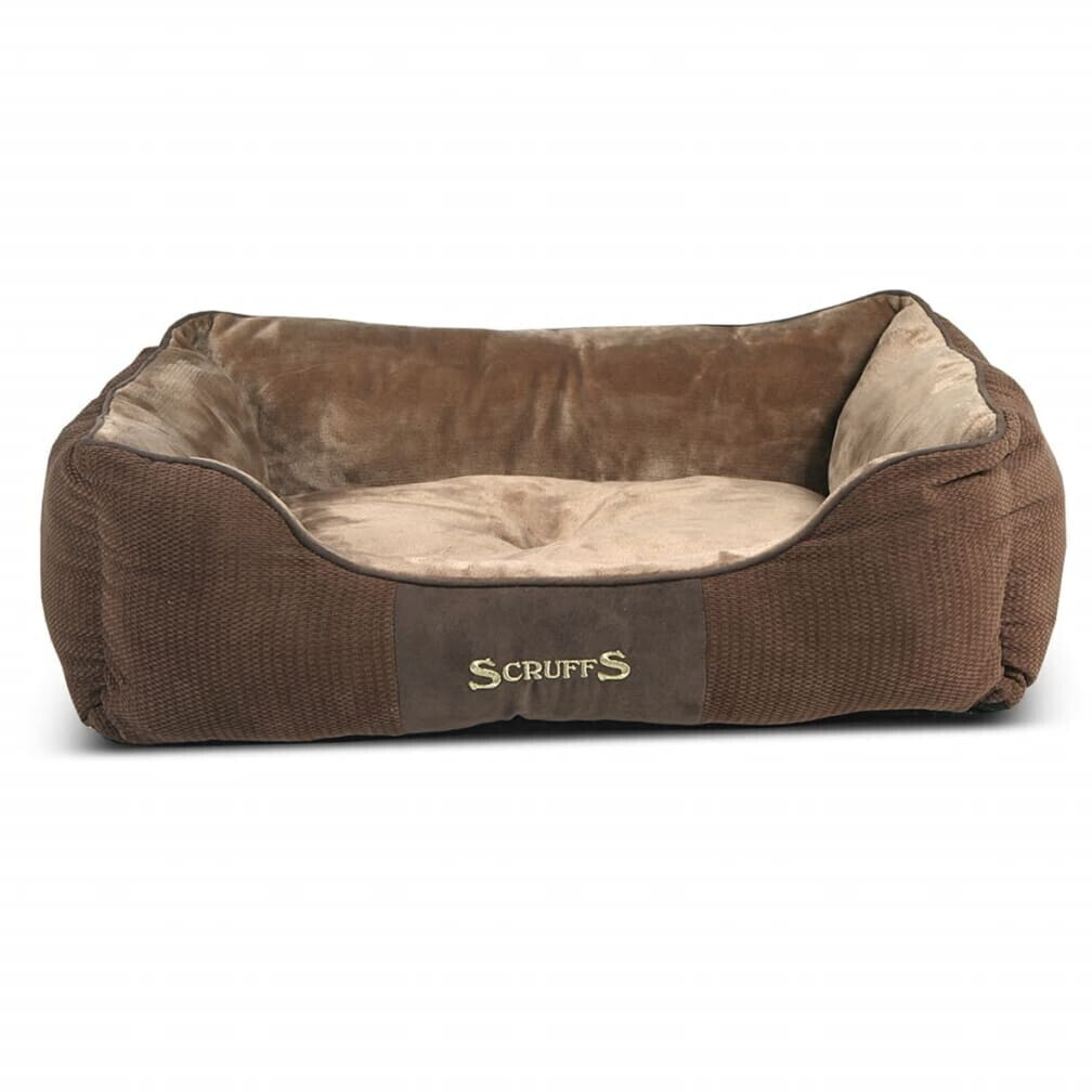 Scruffs for Pets Chester Box Dog Bed Chocolate L