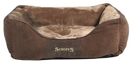 Scruffs Chester Box Dog Bed Chocolate M