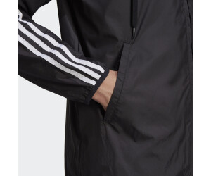 adidas Essentials 3-Stripes Woven Windbreaker - Black | Women's Lifestyle |  adidas US