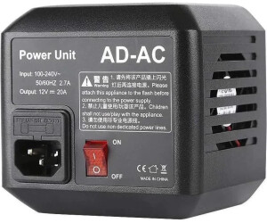 Godox AC 400 Power Adapter adattatore da rete per ad400 pro 