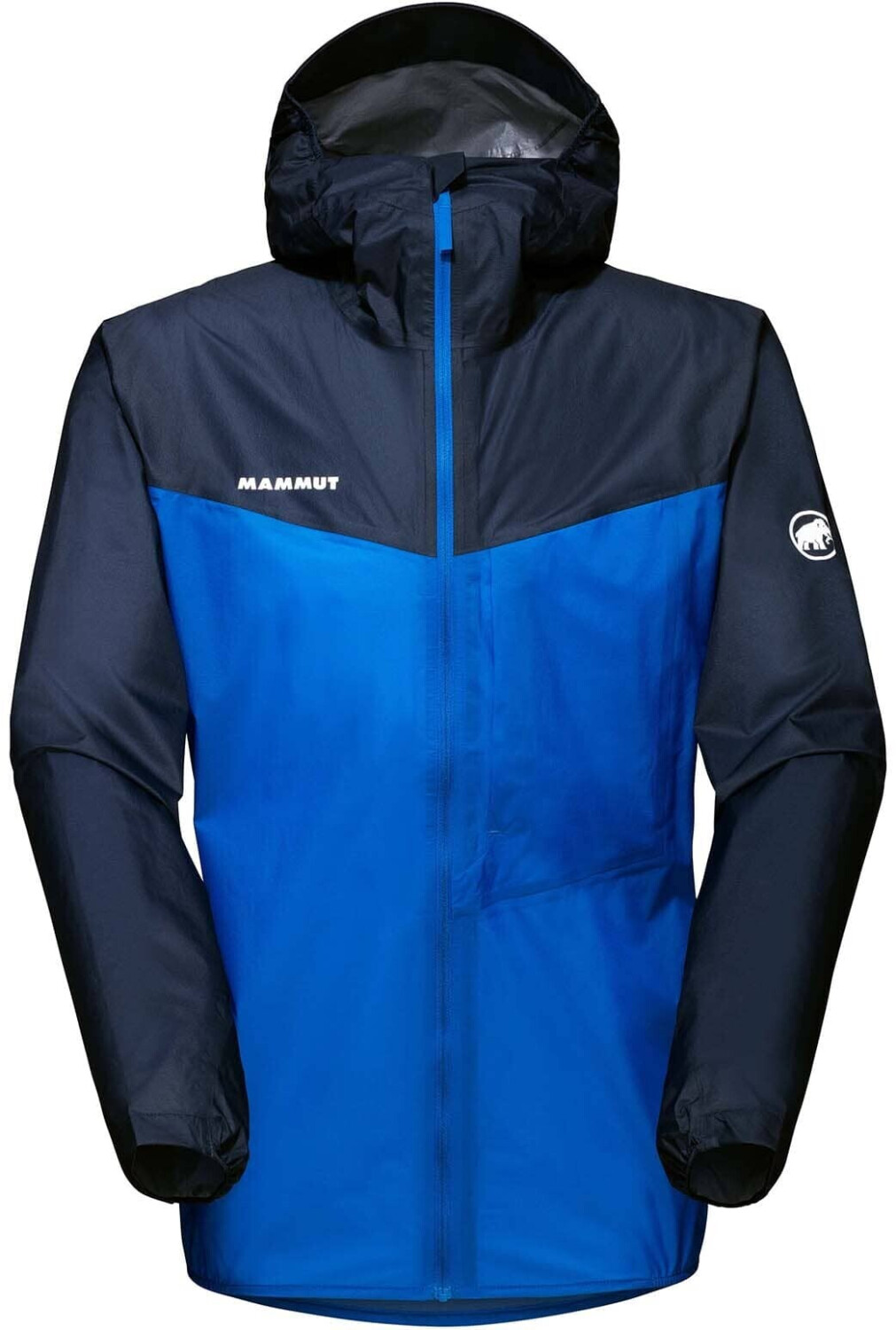 Mammut Kento Light Hooded Hardshell Jacket for Men ice/marine