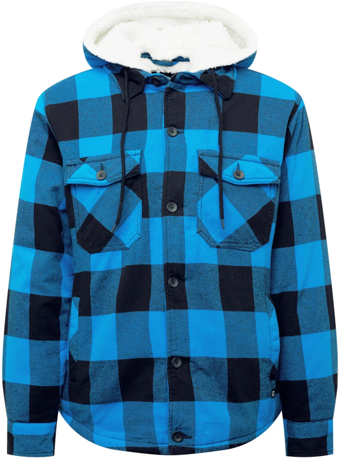Brandit Lumberjacket Hooded black blue ab 48 99 Preisvergleich