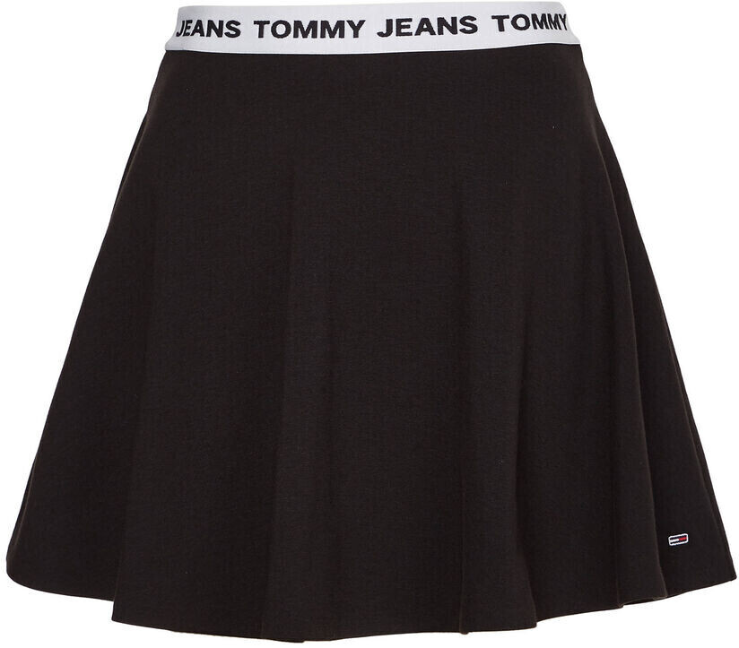 Tommy Hilfiger Logo Waistband (DW0DW12968) bei Fit € 65,00 | black Flare ab Preisvergleich Skirt And