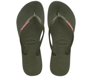 Havaianas Slim Logo Pop Up Flip Flops NA4119787 black pink au