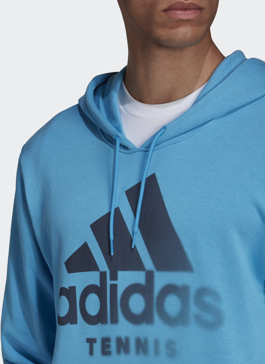 Adidas Tennis Tennis Graphic Hoodie app sky rush shadow navy