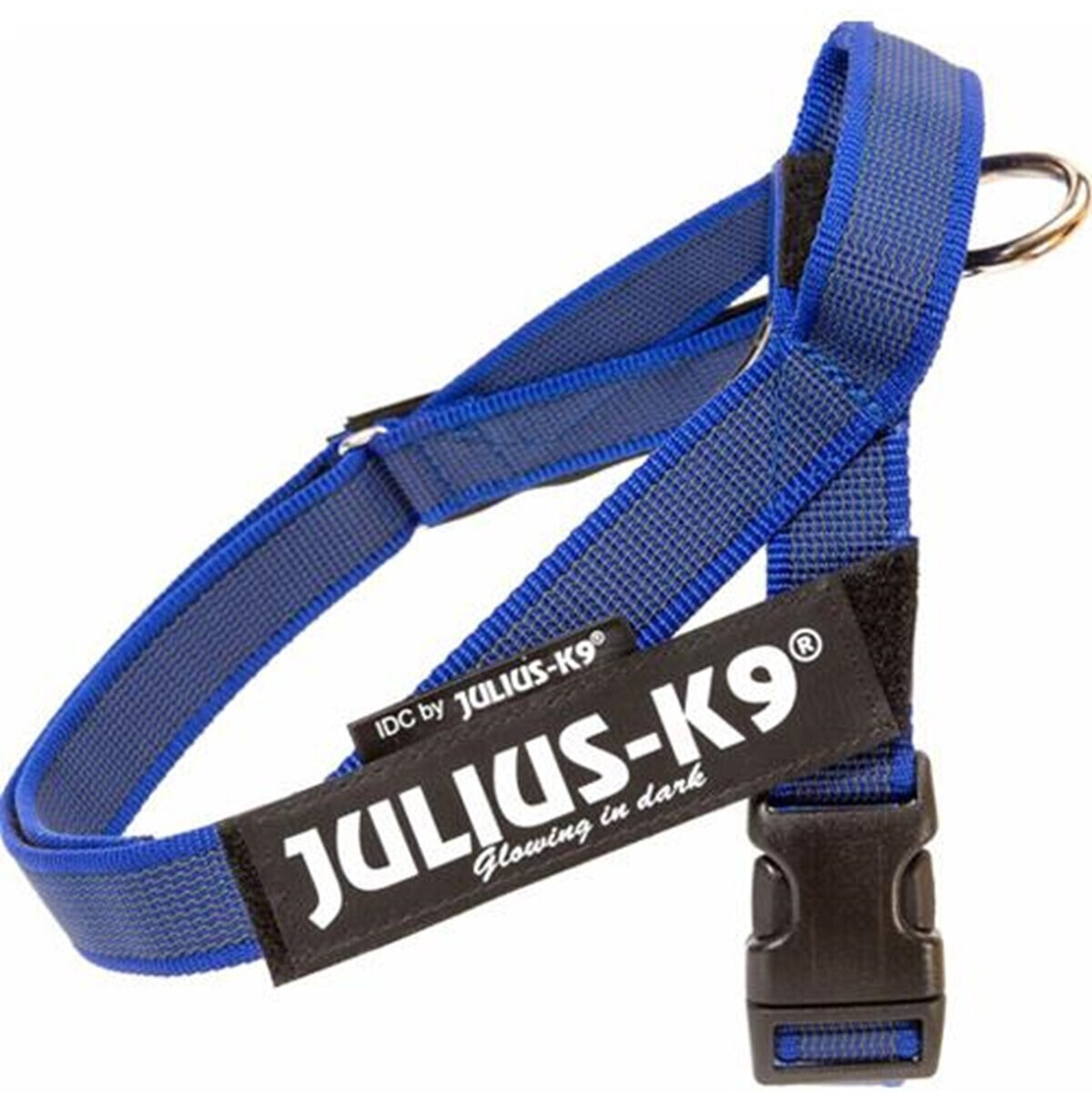 Julius K-9 IDC Belt Harness Color & Gray Size Mini 49-67cm Blue