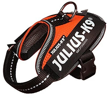 Julius K-9 Harnais pour chien 3XS Orange Julius K-9 Harnais pour chien 3XS Orange