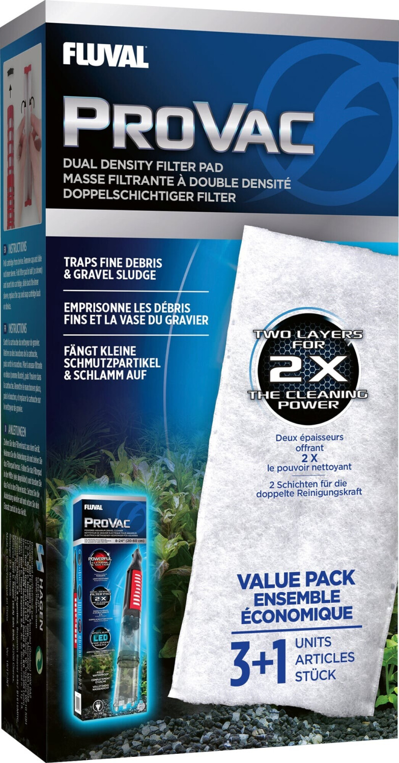 Fluval Pro Vac Replacement Filter Medium 4-Pack